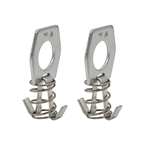 DEHOMKUS 2Pcs RV Water Heater Latch Twist Cam Lock Replacement Part for RV Camper Water Heater, Door Latch Assembly or Gas Bottle Cover