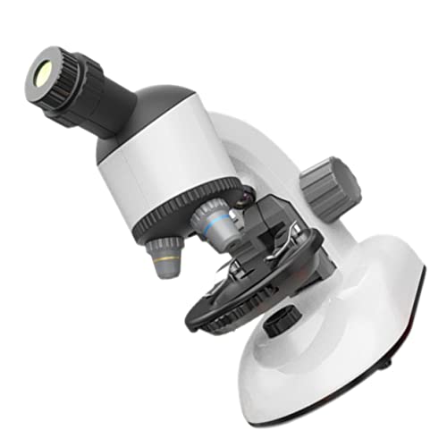 Angoily 1 Set Microscope High Definition Magnifier for Educational Science Explore Microscopic Details of and Plants Durable for Young Scientists