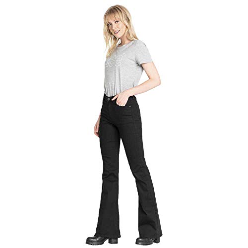 Lee - Jeans Damen - High Waist Bootcut Fit - Breese Boot - Schwarz Rinse – Ansicht 3