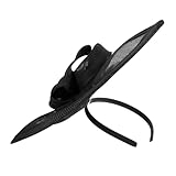 Coiffes de mariée pour mariage : fabriqués en matériau abs, légers et vous n'avez pas à vous soucier d'aplatir votre coiffure, chapeau de fête de thé