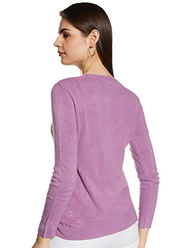 Image of Marks & Spencer Acrylic Women's Round Neck Sweater