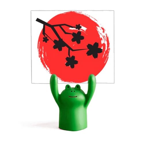 Porte-mémo grenouille dessin animé motif japonais déco bureau originale