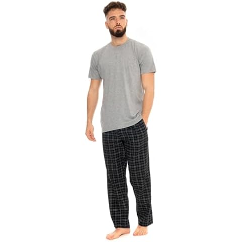 SIU31-0045/R-TAG Men's Flannel Fleece Pajama Set Cover