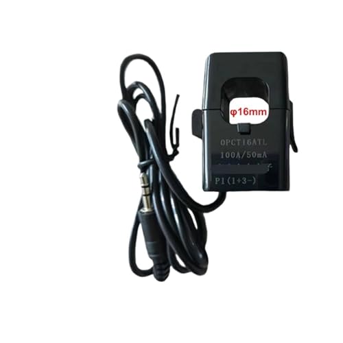 Sensor de corriente OPCT16ATL 100A 100mA transformador de núcleo dividido con cable de audio