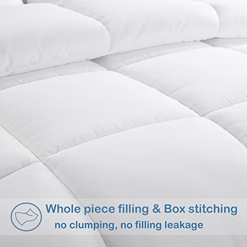 Easeland 8541808558 All Season King Size Soft Quilted Down Alternative Comforter Reversible Duvet Insert thumb #2