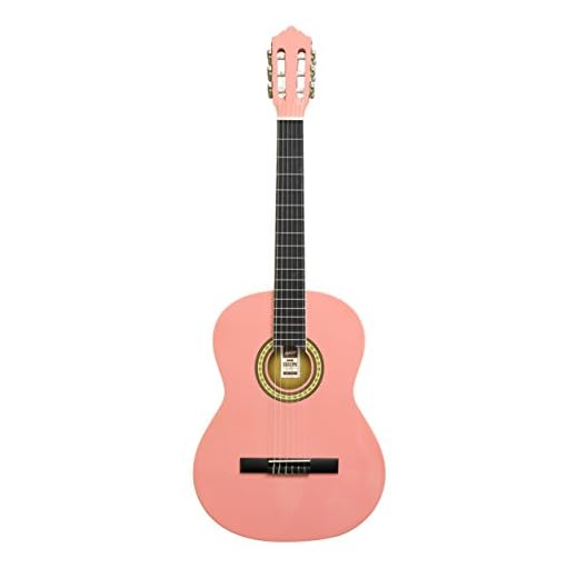 Ashton 1/2 SPCG12PK - Guitarra clásica de unidades con accesorios - rosa