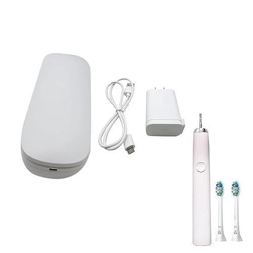 Premium Economical Travel Charger Case w/AC Charer+US Cable For PHILIPS FlexCare Platinum: HX91XX HX9192 HX9193 etc