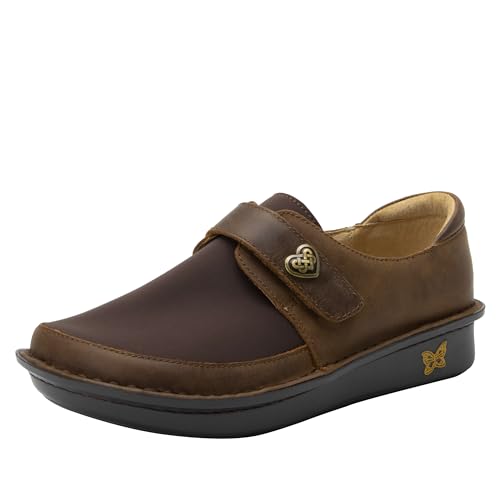 Image of Alegria Women's Brenna Leather Comfort Loafer Shoes