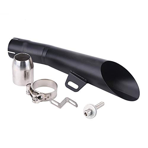 Vobor Motocicleta Escape Pipa Silenciador Moto Silenciador Escape Corto Punta escape silenciador Acero Inoxidable