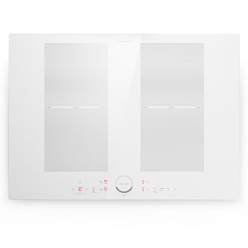 Klarstein Induction Hob, 7000W Electric Hobs Induction Cooker, 4 Ring Electric Pan Hob, Built-In Table Top Cookers w/ 4 Hobs, Touch Control, Inductions Heater Cooktops, Hot Plates for Cooking