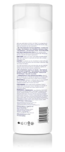 Live Clean Body Wash, Hydrating Fresh Water, 17 Oz