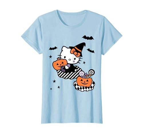 Hello Kitty Sorcière sorcière Joyeux Halloween T-Shirt