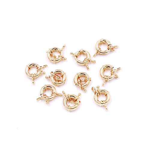 Fermoirs de fabrication de bijoux 14K robustes 15mm pour attache solide - 2