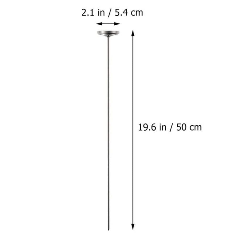 Meetsonde Detector Compost Thermometer, Lange Sonde Compost Bodemthermometer, Langdurige Roestvrijstalen Compost Bodemthermometer, 50 cm