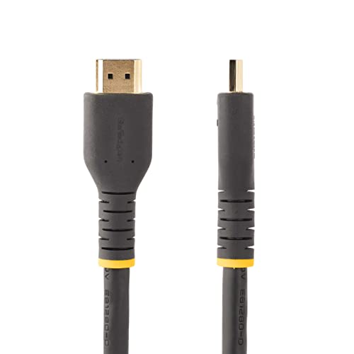 StarTech.com 23ft Active HDMI Cable w/Ethernet, HDMI 2.0 4K 60Hz UHD, Rugged HDMI Cord w/Aramid Fiber - Image 3