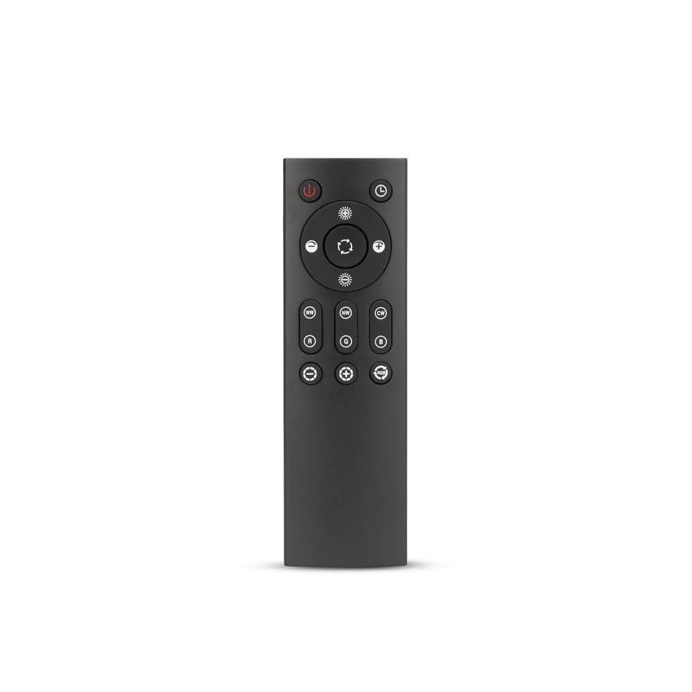 Garza - Plafón LED Techo con Control Remoto y Luz Indirecta Independiente, 20 W 2000 lm, Intensidad y Temperatura de Color Regulables 3000K-6500K, Temporizador de Apagado, Redondo 293 x 24 mm, Blanco