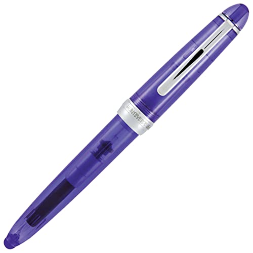 Monteverde Monza 3 Set Crystal Clear Fountain Pen - Purple #TOP2
