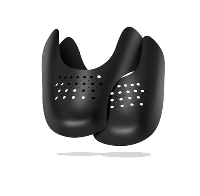 SNEHIDAAnti-Wrinkle Shoe Crease Protectors, Toe Box Defoamer Guards for Sneakers and Casual Shoes, Soft Material Prevents Creases and Indentation, Shoe Protection for Men