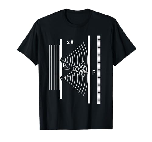 Double Slit Experiment Particle Physics Lover Physicist T-Shirt