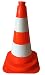 Produktbild Leitkegel Warnleitkegel Pylon 50 cm rot/we Verkehrsleitkegel