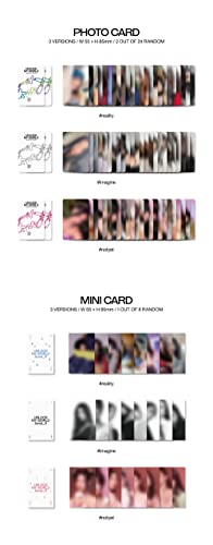 CD fromis_9 Unlock My World version Reality édition de haute qualité esthétique