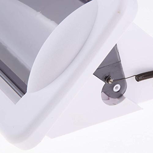 universele mariene boot autoradio schild waterdichte cover stereo behuizing case splash guard - wit - Afbeelding 6