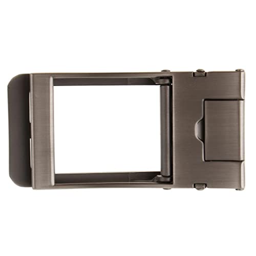 Mens Business Automatic Ratchet, Light gray black, as described2