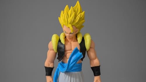 Image of Awestuffs Large Action Figure Limited Edition Figure Toy Statue Merchandise for Anime Lovers DBZ Goge Yellow Hair