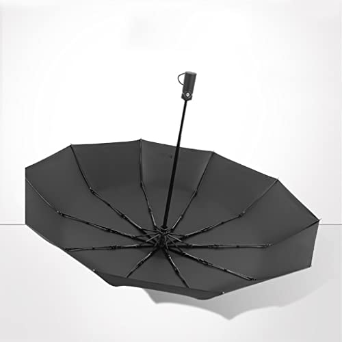 Parapluie de voyage rétractable anti-vent pour sac à dos encombré