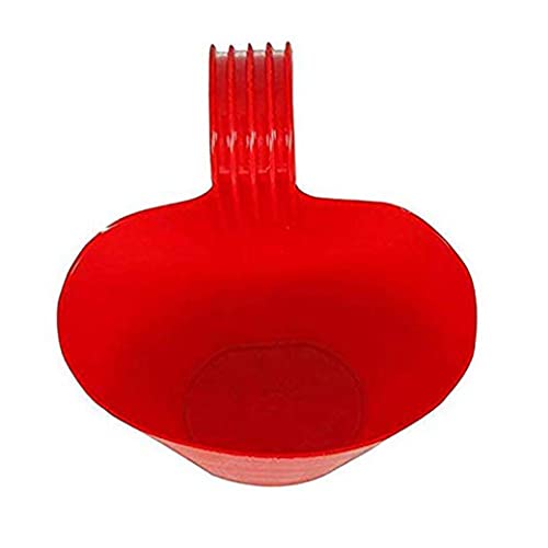 Mr. Carve Plastic Hook Hanging Pot for Plants Indoor Outdoor Home Balcony Garden Pots Multicolor - Pack of 5