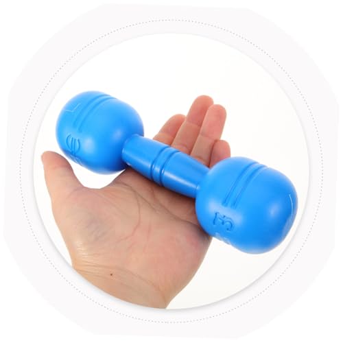 Mancuernas de PVC infantiles con mango ergonómico y sonido estimulante para niños 3