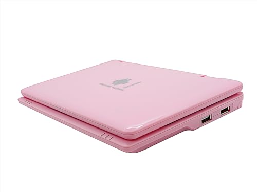 CHIBBS 7" Inch IPS Screen Kids Laptop Computer Powered by Android 13.0 Operating System, 2gb Ram + 32gb Storage, 2* USB, Camera, Bluetooth, Wi-Fi + Customized Free Accessories- Pink - Image 7