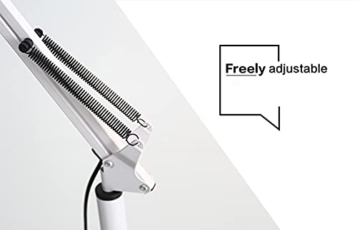 Luminária Piso 1,90m Articulada Chão Pedestal Coluna Refletor Led Abajur Spot Gimpo MT-930B Cor: BRA