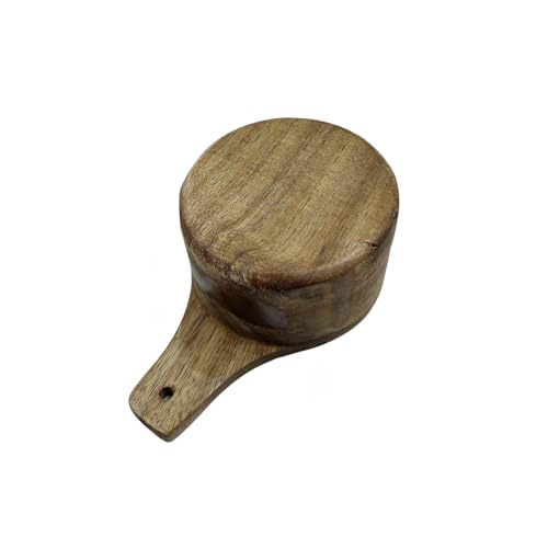 Copa medidora de madera acacia 1 taza miniatura 5