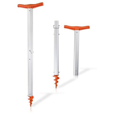 X-FLOAT Sand Anchor for Boat, PWC, Pontoon - Aluminum Sandbar Anchor for Shallow Water Cover