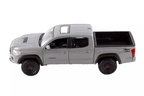 2023 Tacoma TRD PRO Pickup Truck Gray 1/27 Modelo miniatura 3