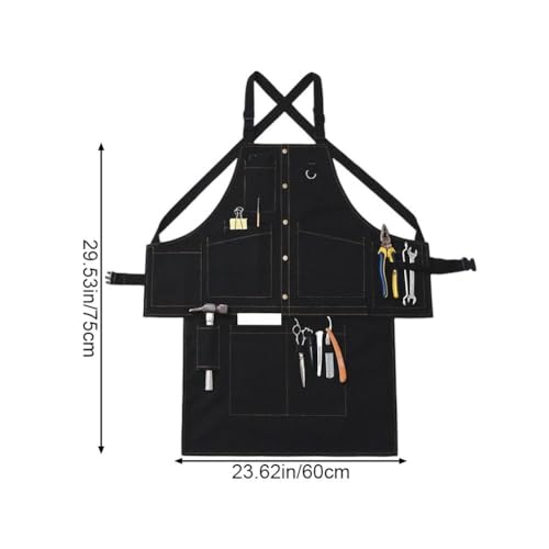 Tablier de chef multifonctionnel et étanche à poches pour barbecue