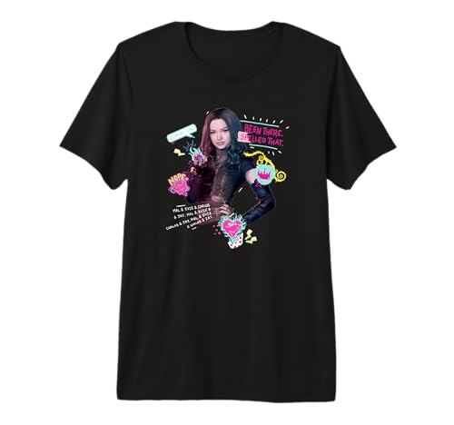 T-shirt Disney Descendants Mal le cadeau d'anniversaire parfait pour fille