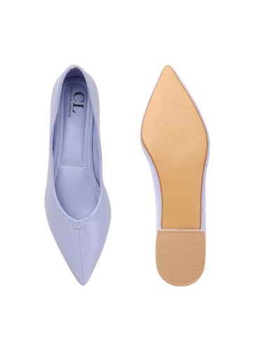 Image of Carlton London Women Comfortable Slipon Pump Shoes with Block Heels, Pointed Toe for Casual and Formal wear