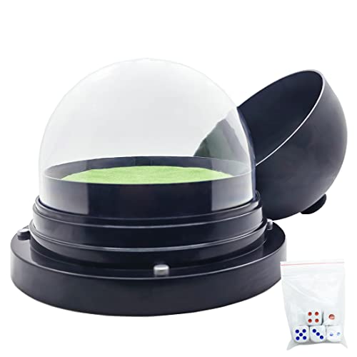 Gikfun Automatic Dice Roller Cup with Dices for Adults Party Table Games EK1981