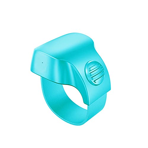 Télécommande sans fil Bluetooth 5.1 portable SCRUBY bague selfie rechargeable bleue
