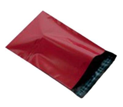 Red 6.5" x 9.5" Plastic Mailing Bags 500 Pack