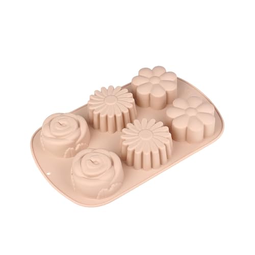 ARTISOUL® Silicone Muffin Tin Baking Supplies Cupcake Tray for Birthday Baking Wedding Pink
