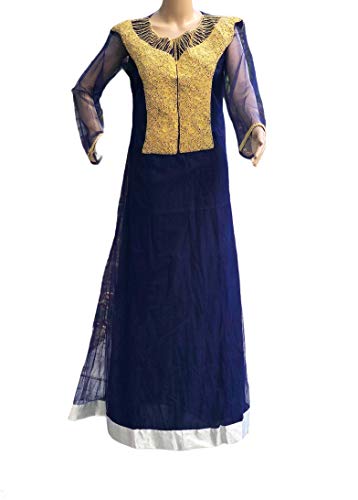 Women's Dress Moroccan Kaftan one Size fits All Plus Size Formal wear Maxi Gown Abaya (Black)