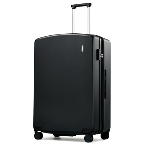 Image of Hanke 28 Inch Expandable Large Checked Luggage, Hard Shell with Side Hook