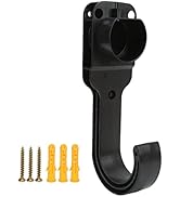 Akozon EV Charger Holder, Universal for Type 2 Plug Wall Mounted EV Charger J Hook Electric Vehic...