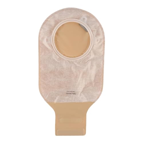 70 mm Skin Barrier Flange and Two piece open Pouch with filter & Velcro closure for Colostomy and Ileostomy (3017001+2207008F) (Set of 5)