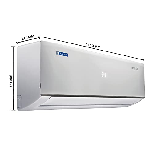 Image of Blue Star 2.0 Ton 3 Star Inverter Split AC (Copper, IA324DNU, 2022, White)