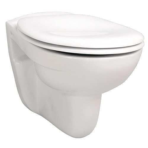 Wand- /Stand-WCs Tiefspüler/Flachspüler weiß Unterputz/Aufputz Spülsysteme Ausführung Wand-WC Flachspüler weiß