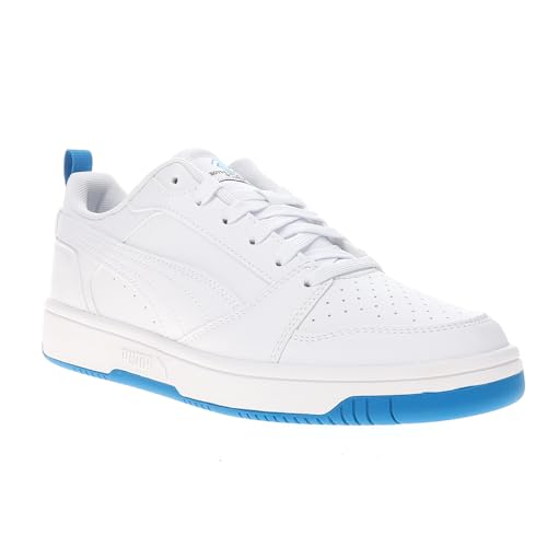 PUMA Mens Rebound V6 Low Bgca Embroidery Lace Up Sneakers Shoes Casual - White - Size 8.5 M2
